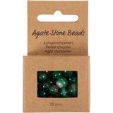 Agate stone beads