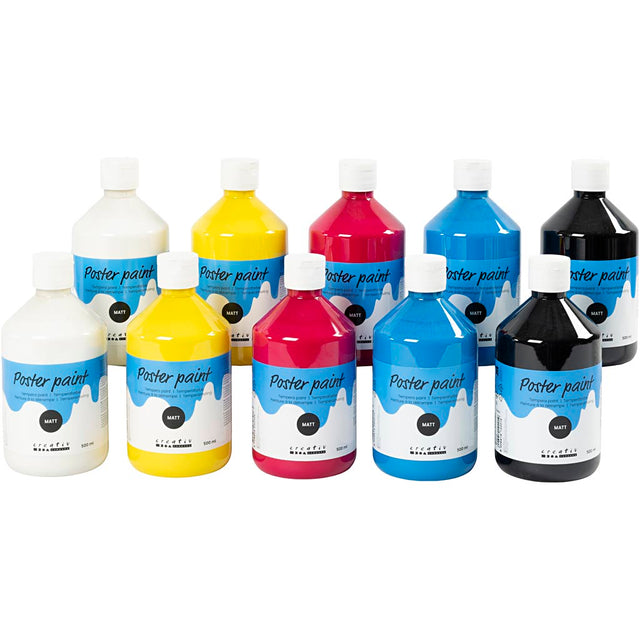 Poster paint Matte