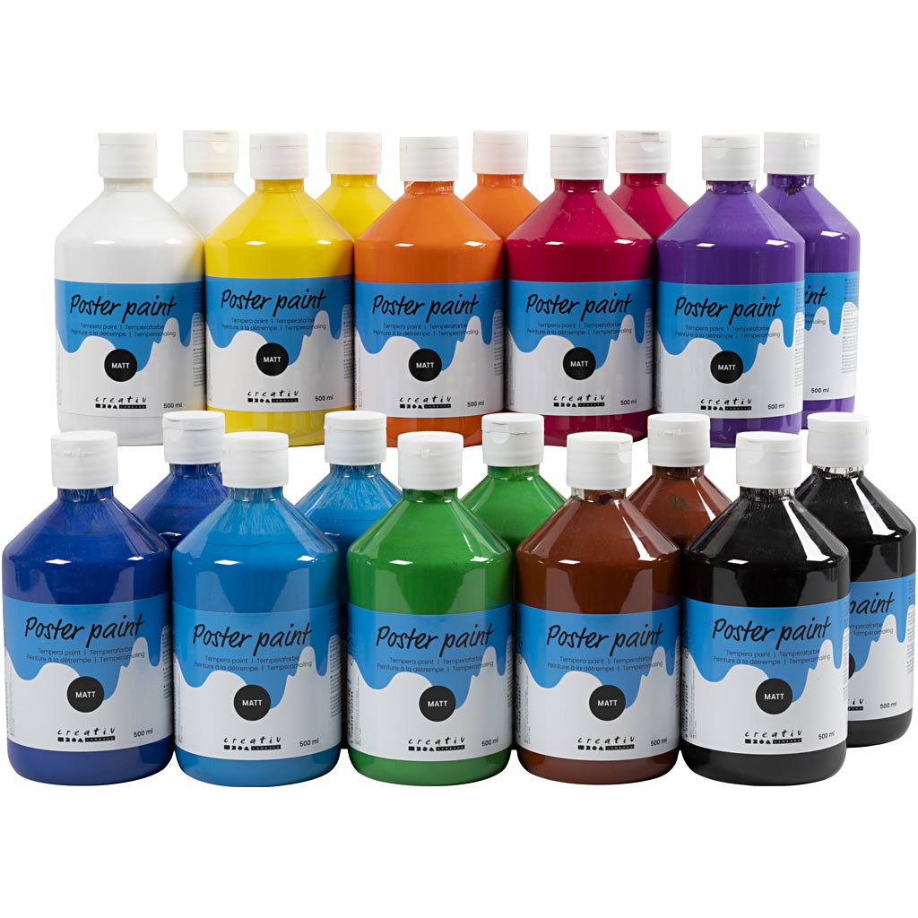 Poster paint Matte