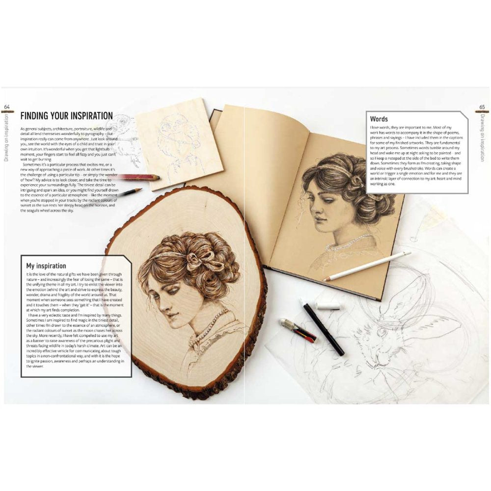 The Art of Pyrography Book