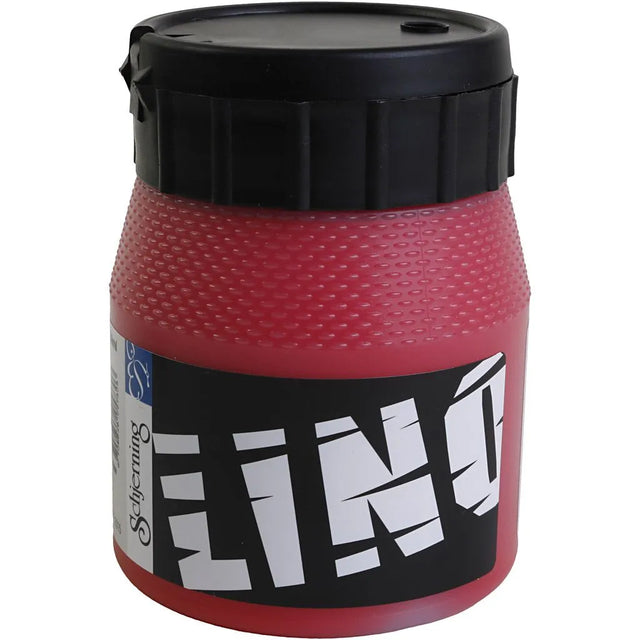 Lino Block Printing Ink - Red 250ml/1 tub