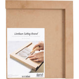 Linoleum cutting board