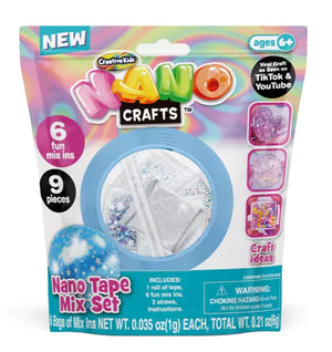 Nano Tape Glitter Nano Crafts Mix Set - Blue
