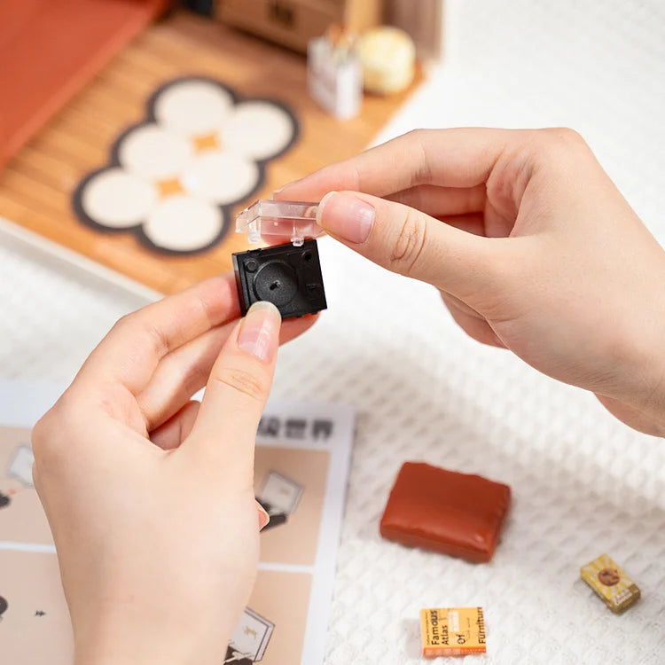 Rolife Cozy Living Lounge DIY Miniature House