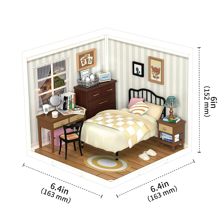 Sweet Dream Bedroom DIY Miniature House