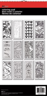 MUSIC - 6X12 COLOURING PAD
