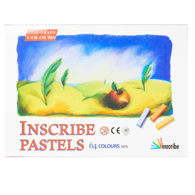 Inscribe Soft Pastels - 64 Half Sticks