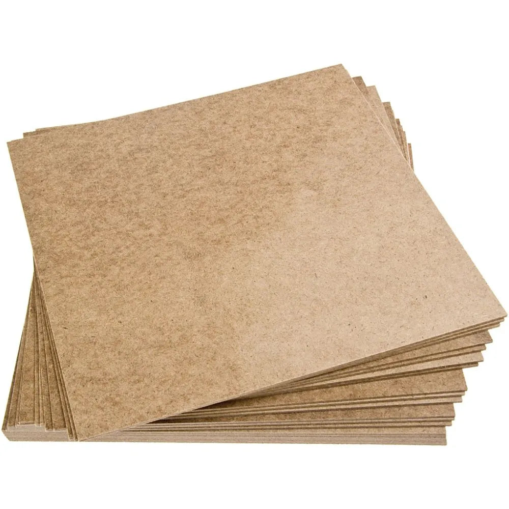 Masonite Plates Size 30x30 cm - 20 Piece