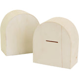 Wooden money box