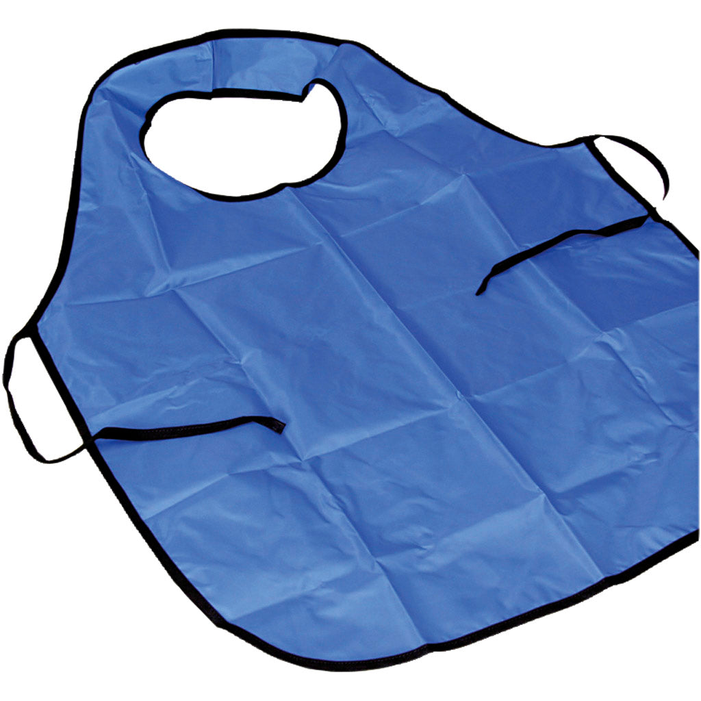 Painting apron with collar