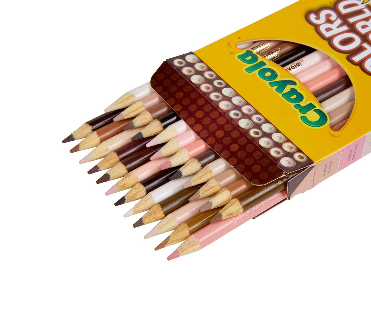 Crayola Colours Of The World Coloured Pencils (24 Pack)