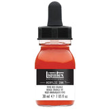 Liquitex Acrylic Ink 30ml - Vivid Red Orange