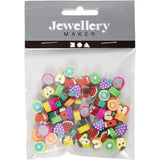 Creativ Craft Figure beads - Fruit, Diameter 10mm