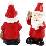 Miniature Father Christmas Figurines (2 Pack)