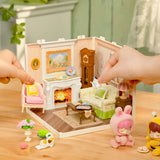 Rolife Super Creator Miniature DIY House - Holiday Tea Time