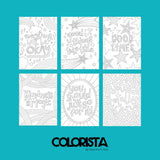 Colorista - Colouring Kit - Positive Vibes 12pc