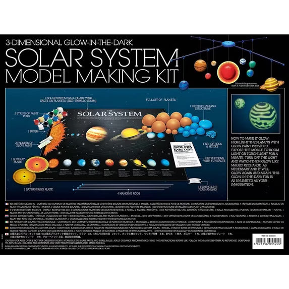 3D Solar System Mobile Making Kit