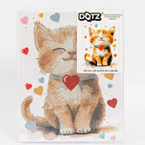 Diamond Dotz Stretched Canvas 20x2cm Kit - Darling Kitty