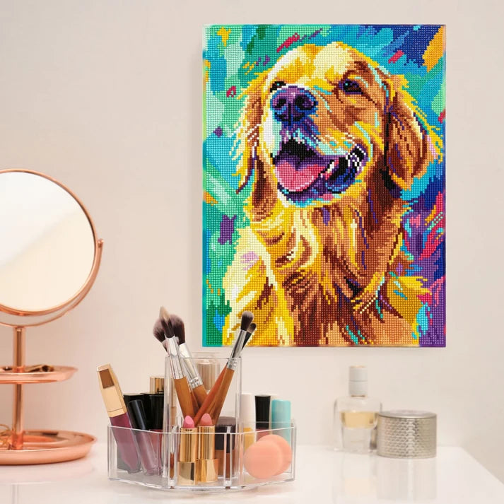 Diamond Dotz Stretched Canvas 30x40cm Kit - Good Boy!