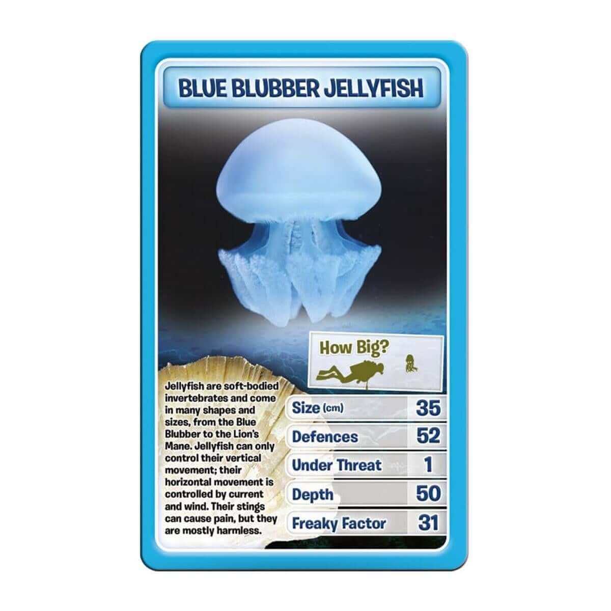 Top Trumps Creatures of the Deep Card Game