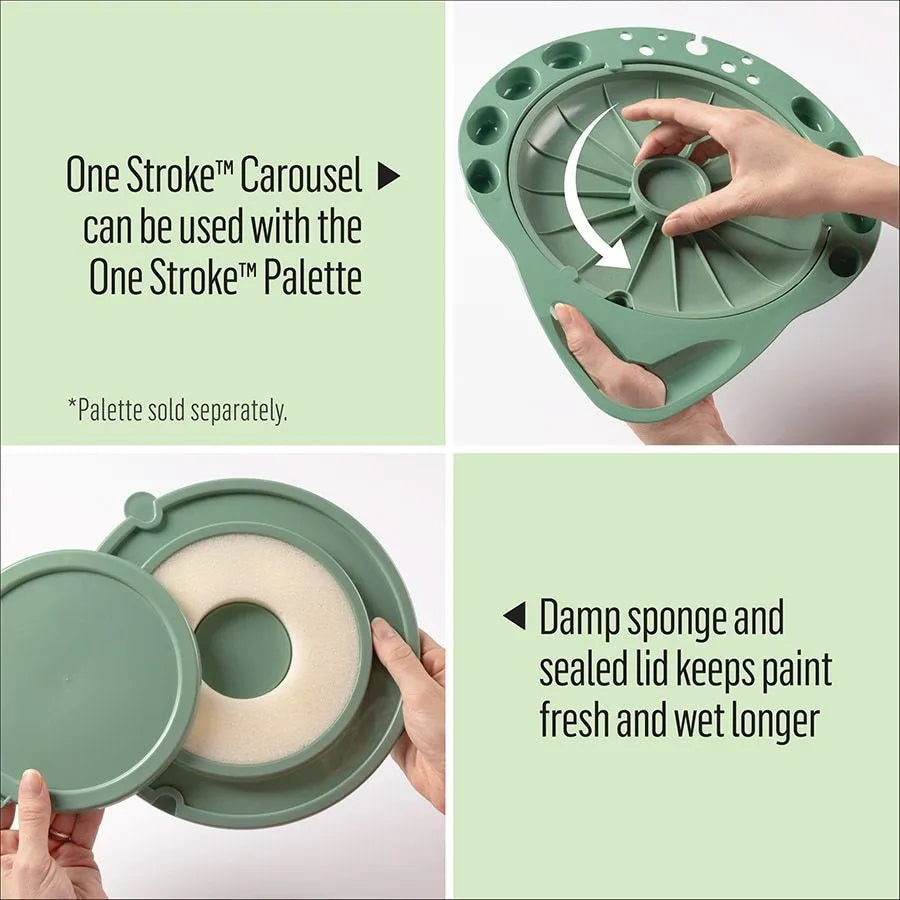 FolkArt One Stroke - Double Loading Carousel