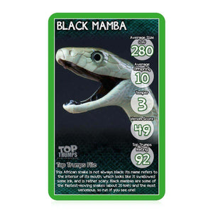 Top Trumps Snakes Card Game