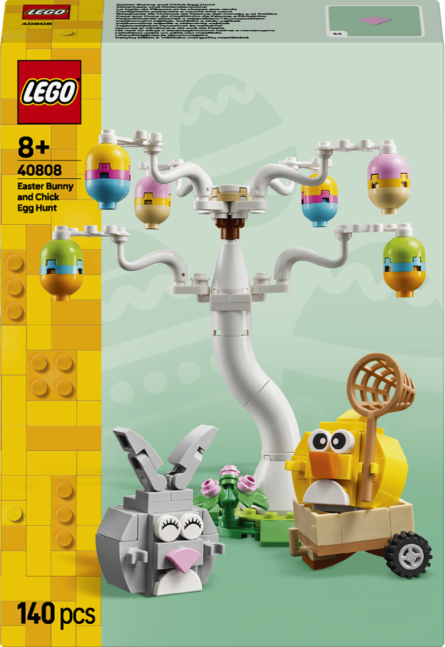 LEGO Easter Bunny and Chick Egg Hunt
