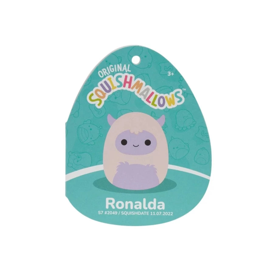 Squishmallow 7.5 Inch Ronalda Pink And Purple Yeti