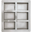 ade by Me soap mold rectangular 21.5x14.8x3cm 6 pieces