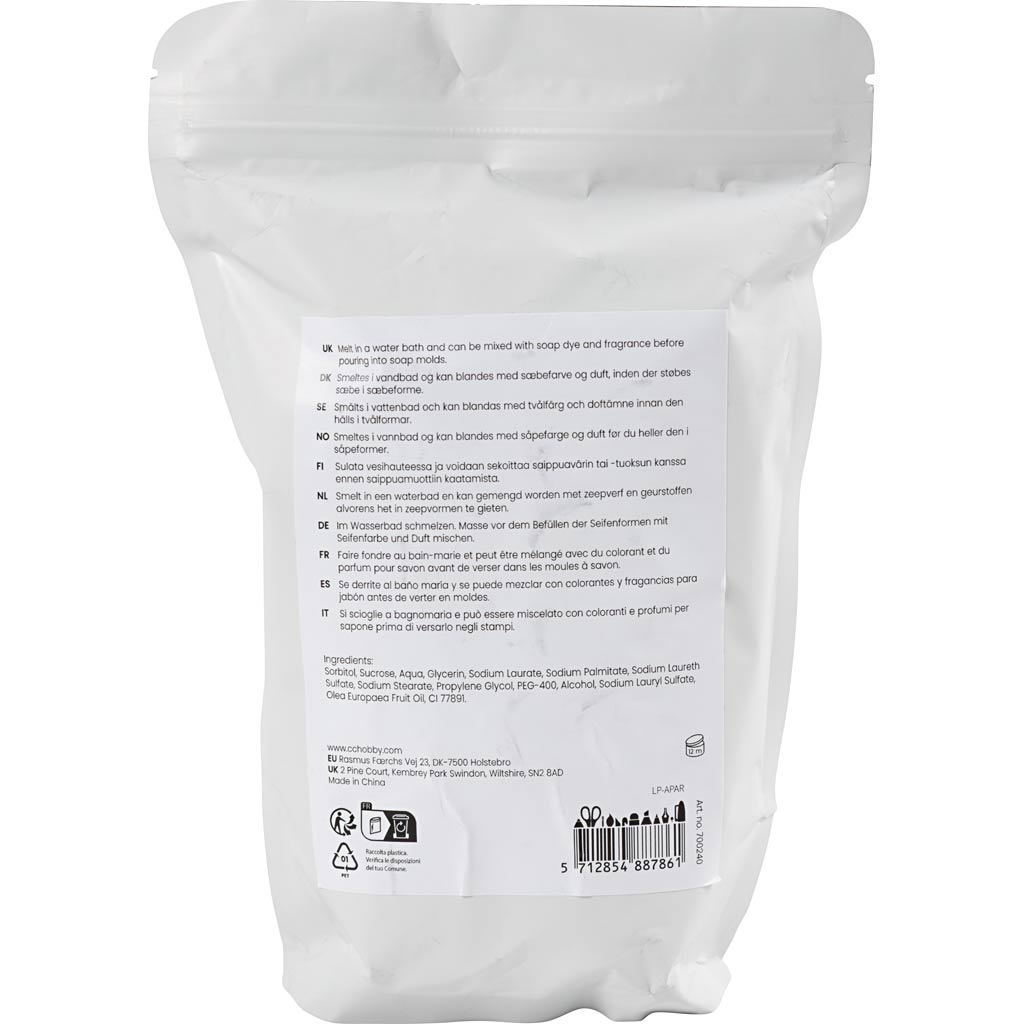 Olive Oil Soap Base Granules 500g