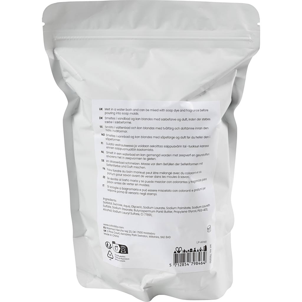 Shea Butter Soap Base Granules 500g