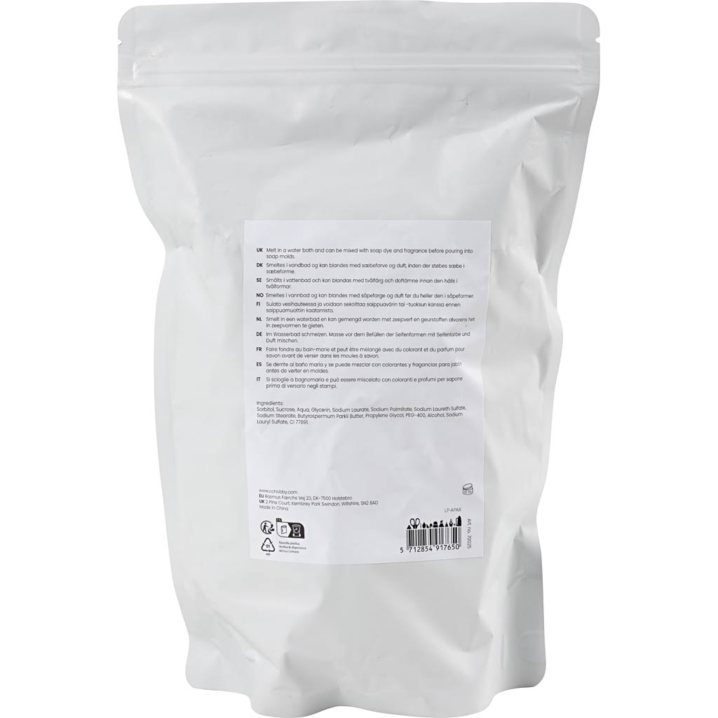 Shea Butter Soap Base Granules 1000g