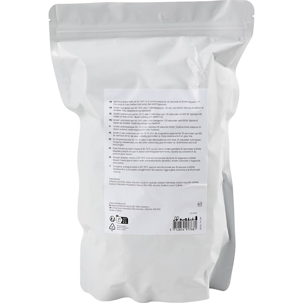 Clear Soap Base  Granules 1000g