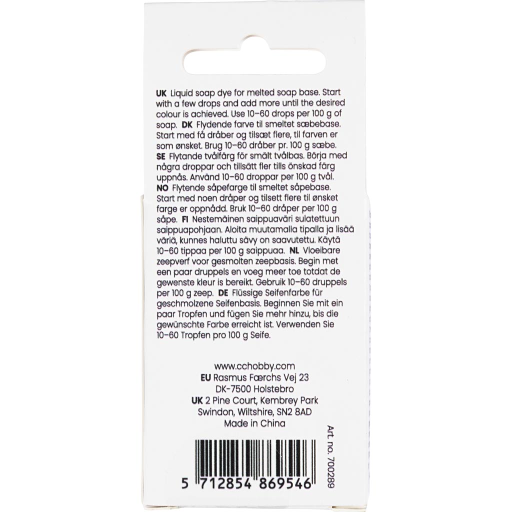 Soap Dye Orange 10ml