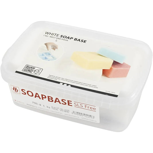 Soap Base, white, 1 kg/ 1 pack