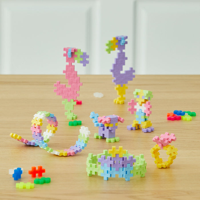Plus-Plus 240 Piece Tube - Pastel Color Mix