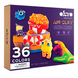 OKTO 36 Colours Set with Air Clay
