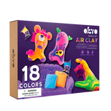 OKTO 18 Colours Set With Air Clay