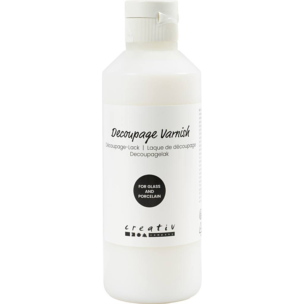 Decoupage Varnish For Glass And Porcelain 250ml