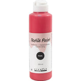 Textile Paint Mother of Pearl Opaque Red 250ml