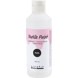 Textile Paint mother of pearl Opaque Silver 250ml