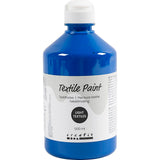 Textile Paint Semi Opaque Primary Blue 500ml