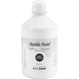 Textile Paint Semi Opaque White 500ml