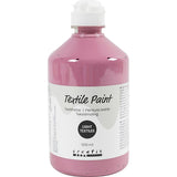 Textile Paint Semi Opaque Dark Rose 500ml