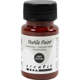 Textile Paint Semi Opaque Brown 50ml