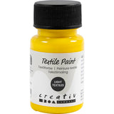 Textile Paint Semi Opaque Primary Yellow 50ml