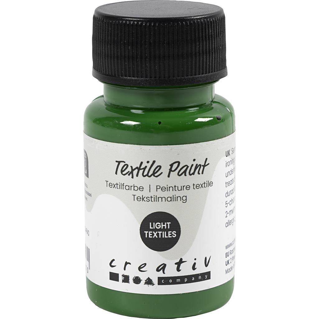 Textile Paint Semi Opaque Grass Green 50ml