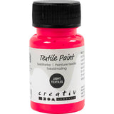 Textile Paint Semi Opaque Neon - Pink 50ml