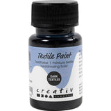 Textile Paint Opaque Black 50ml