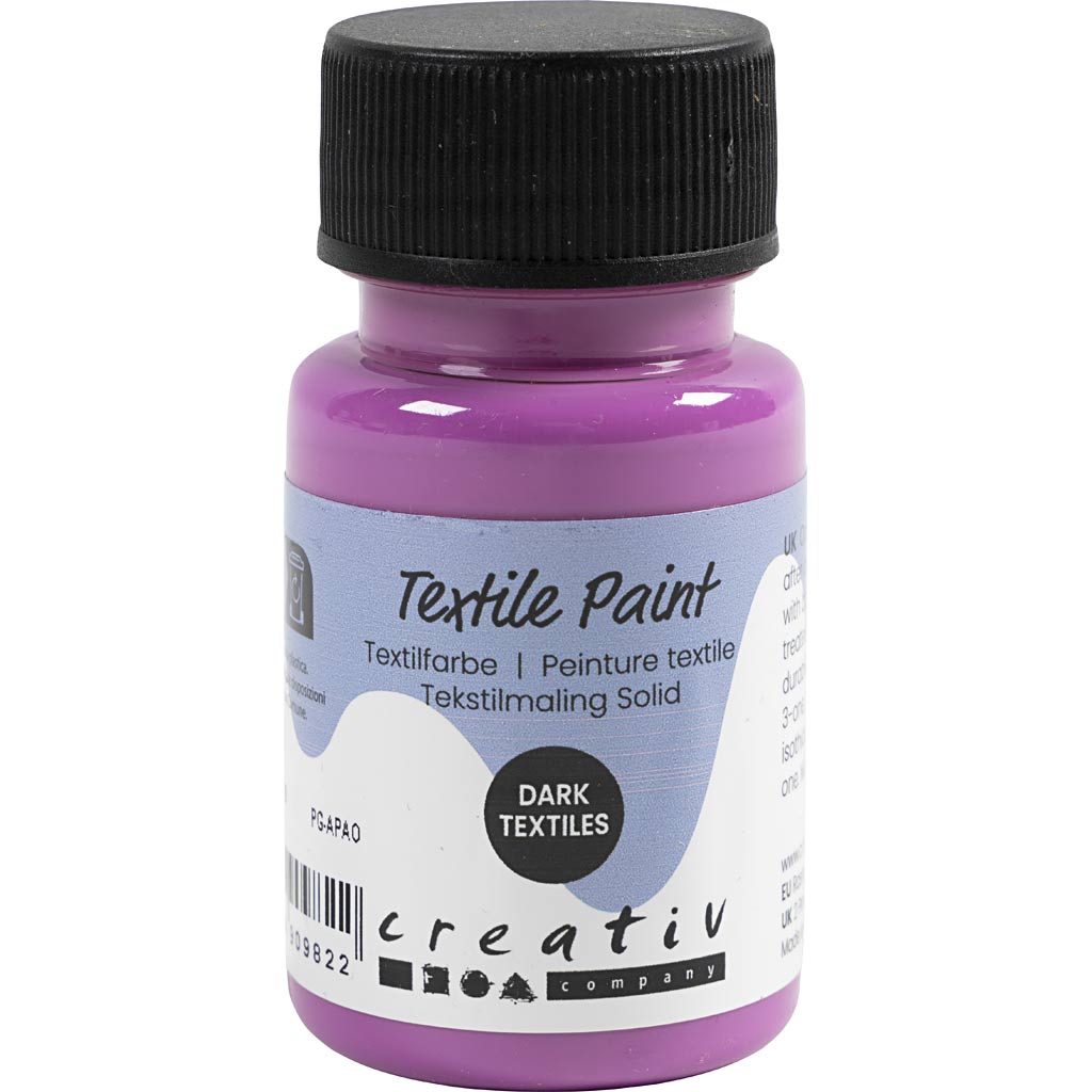 Textile Paint Opaque Fuchsia 50ml